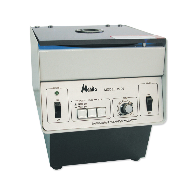 Microhematocrit centrifuge, veterinary technology